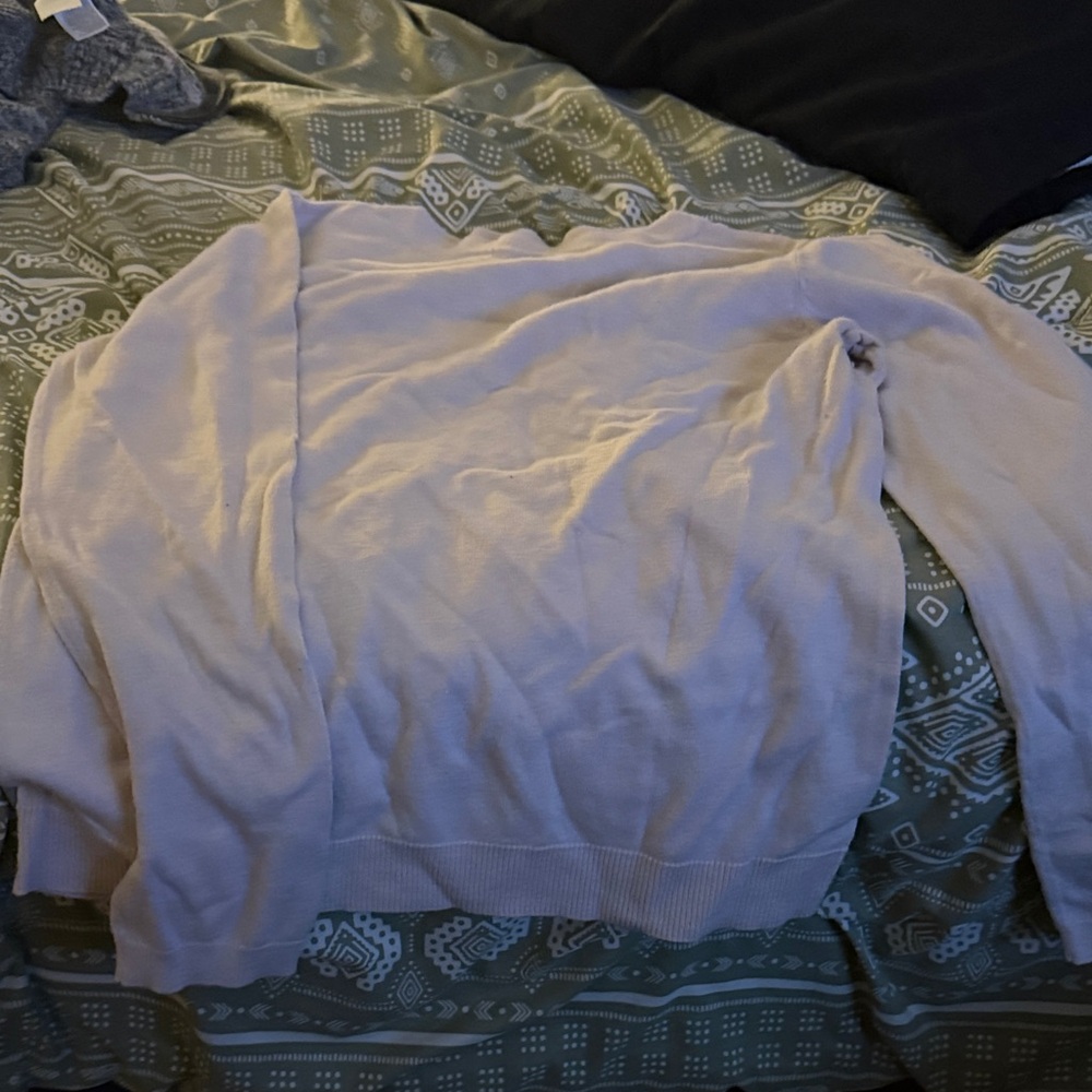 Talbots light pink Cashmere Blend Sweater